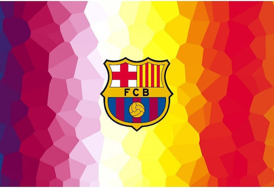 Fcb Logo auf Segeltuch 80x50 cm Fcb Logo auf Segeltuch 80x50 cm