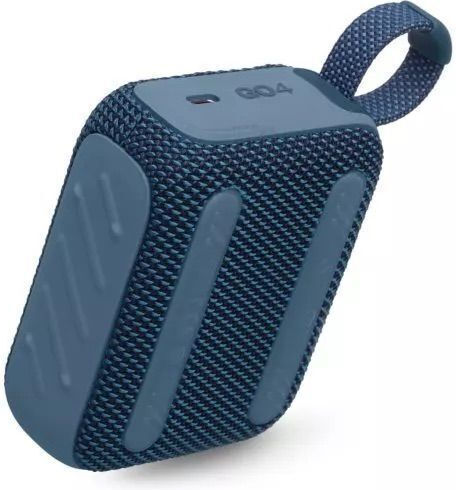 JBL Go 4 Waterproof Bluetooth Speaker 4.2W with Battery Life up to 7 hours Blue