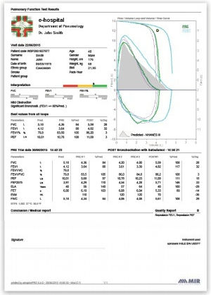 MIR Spirometru New Spirolab
