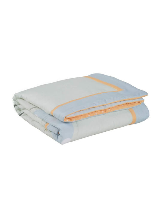 Das Home Βρεφικό Κουβερλί Microfiber Blue 110x150cm