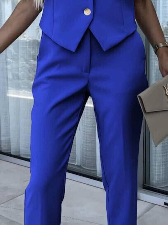 Damen Blue Set mit Hose