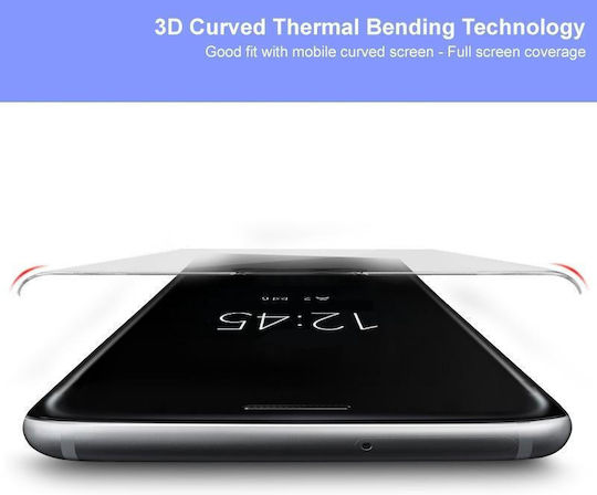 Imak Curved 3D Full Face Tempered Glass (Realme X50)