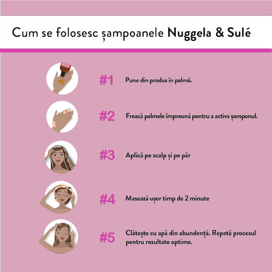 Nuggela & Sule Polinesia Sampon de Păr împotriva Căderii Părului pentru Toate Tipurile de Păr 250ml