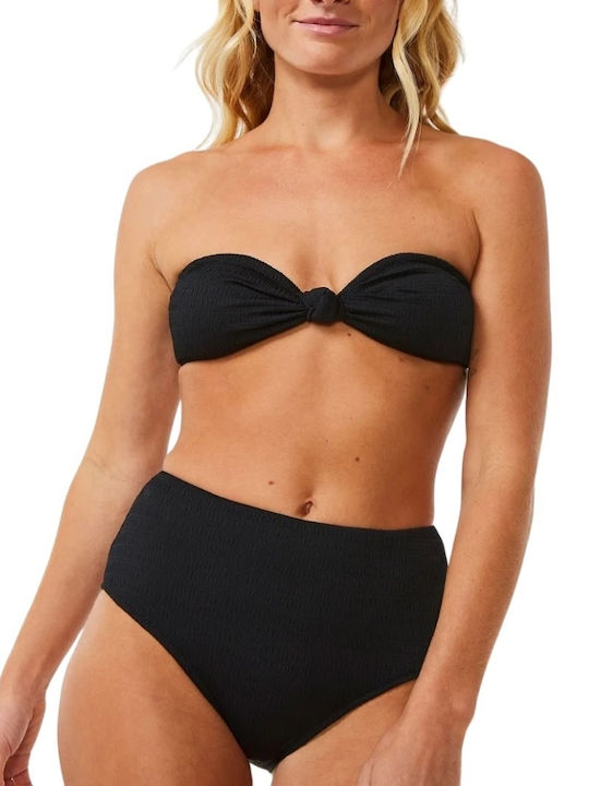 Strapless Bikini Top Μαύρο