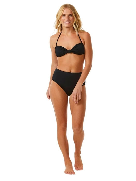 Strapless Bikini Top Μαύρο