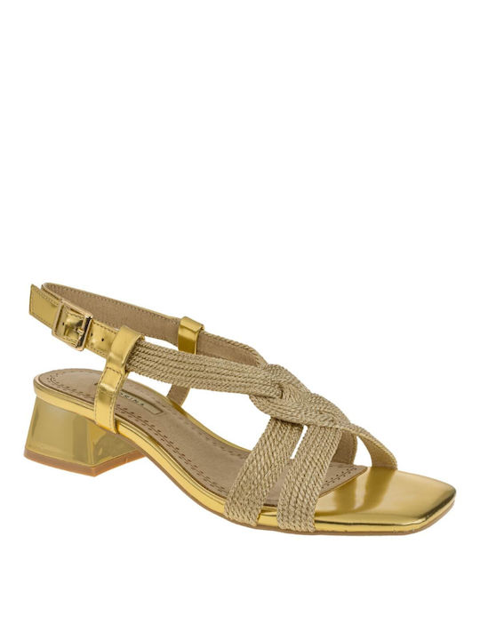 Corina Damen Sandalen in Gold Farbe