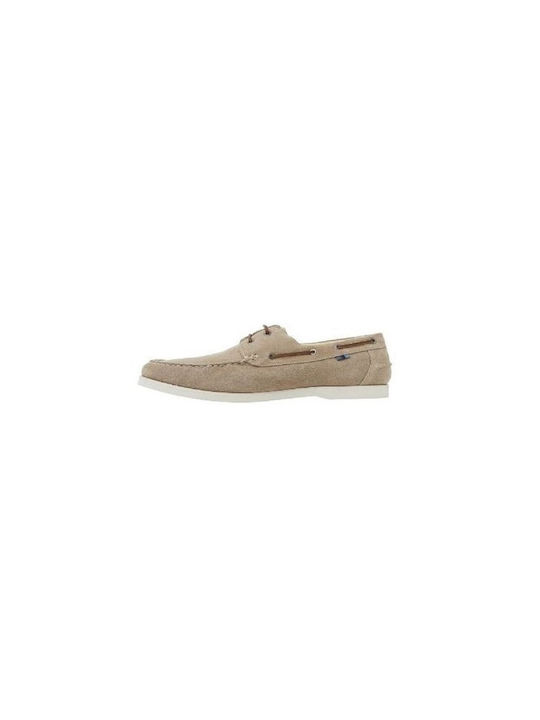 Jack & Jones Ανδρικά Μοκασίνια Καφέ