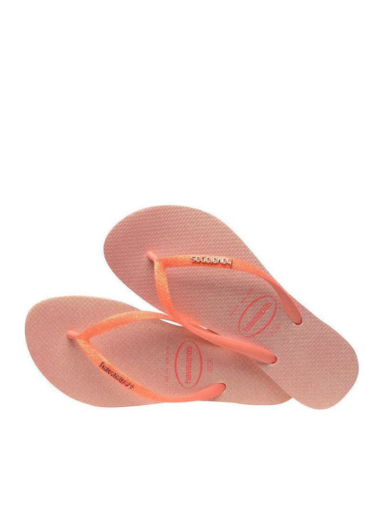 Slim Ανδρικά Flip Flops Πορτοκαλί