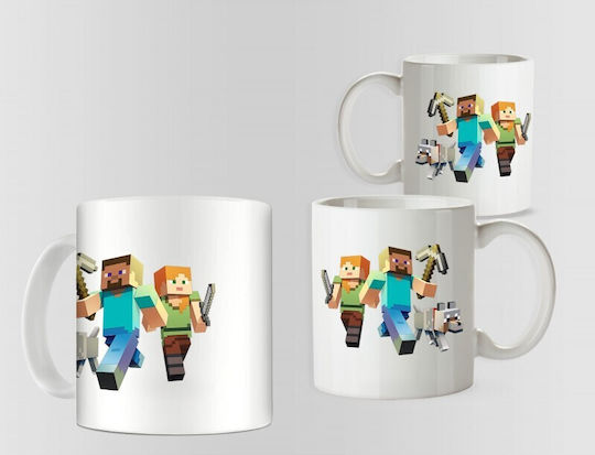 Minecraft Cană Ceramică Multicoloră 330ml 1buc