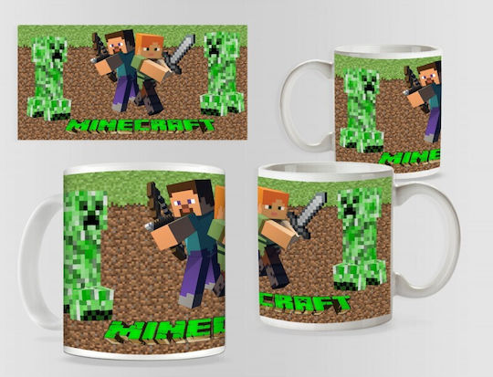 Minecraft Cană Ceramică Multicoloră 330ml 1buc