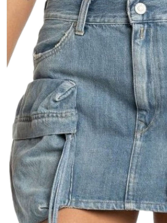 Τζιν Mini Φούστα Μπλε