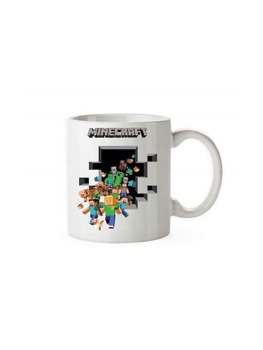 Minecraft Κούπα Κεραμική Πολύχρωμη 330ml 5947500001708