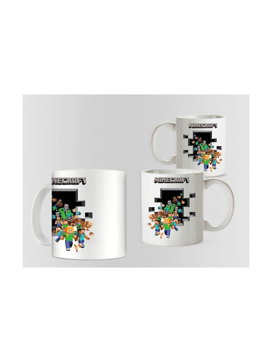 Minecraft Κούπα Κεραμική Πολύχρωμη 330ml 5947500001708