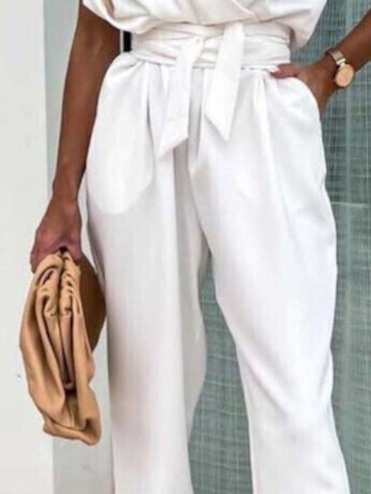 Women's One-piece Suit White