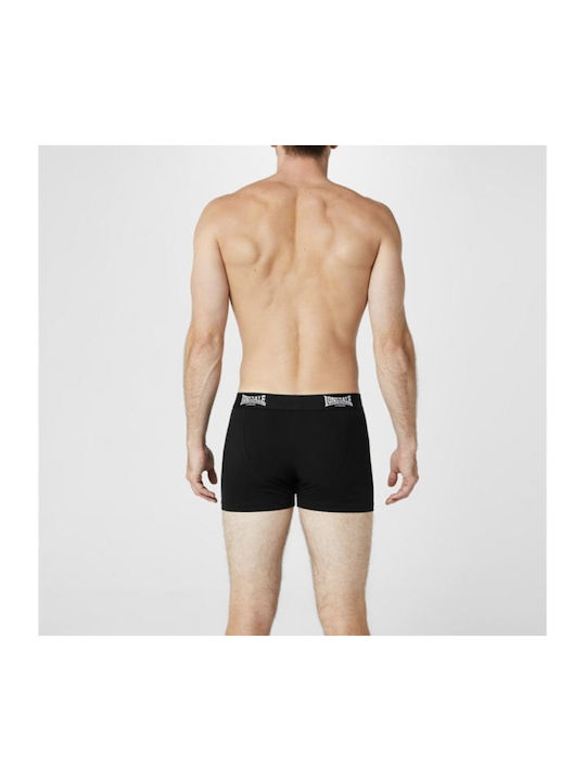 Lonsdale Men's Boxers 2Pack Black