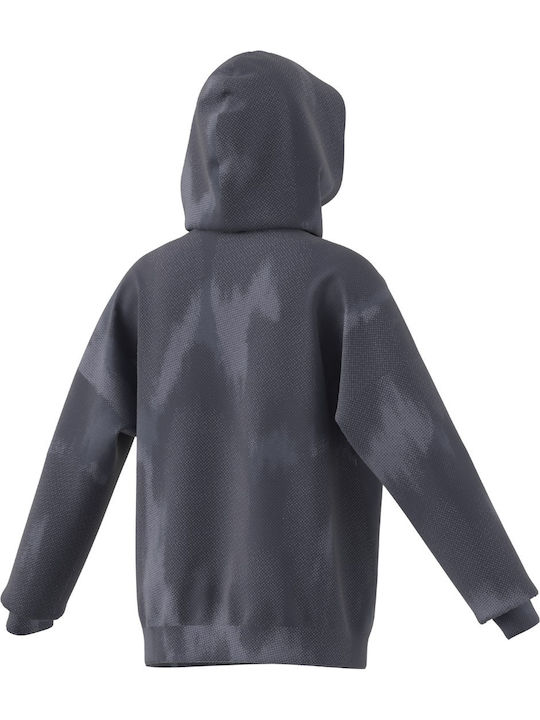 adidas Kids Sweatshirt with Hood Blue