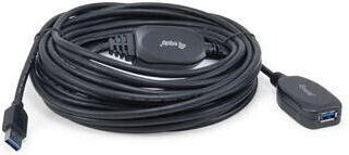 Equip USB 2.0 Cablu USB-A - USB-A female Negru 10m 133347