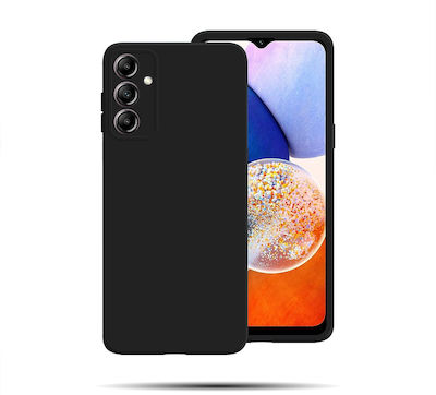 4g Silicone Back Cover Black (Galaxy A14)