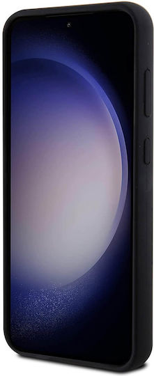 Karl Lagerfeld Ikonik Задна корица Силикон Черен (Galaxy S23 FE)