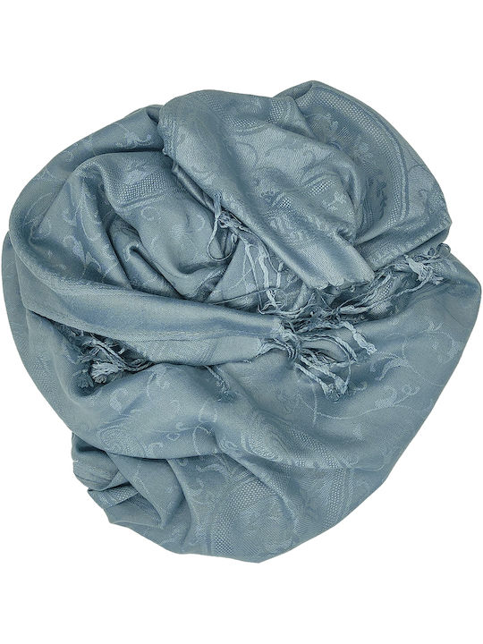 Gift-Me Women's Wool Scarf Blue