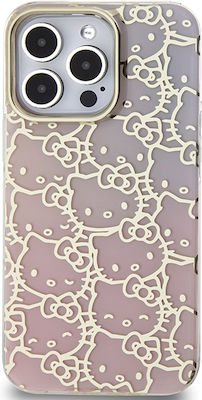 Hello Kitty Plastic Back Cover Pink (iPhone 14 Pro Max)