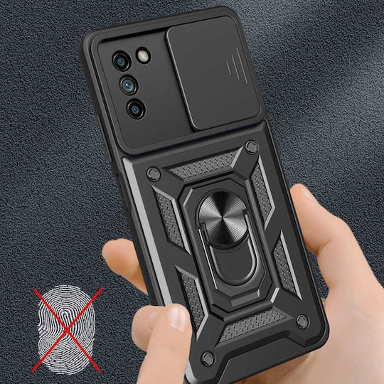 Techsuit Camshield Series Back Cover Πλαστικό / Σιλικόνης Μαύρο (Nokia G22)