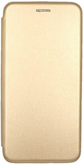 Book Piele / Piele artificială / Silicon Auriu (Galaxy A05S - Galaxy A05S)