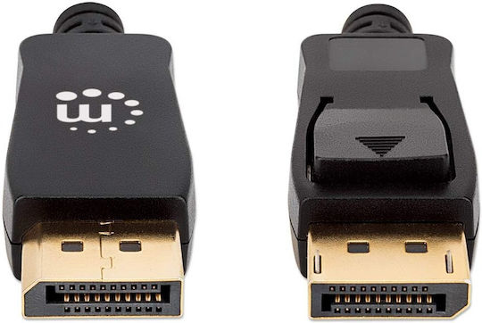 Manhattan Cable DisplayPort male - DisplayPort male 3m Μαύρο (355582)