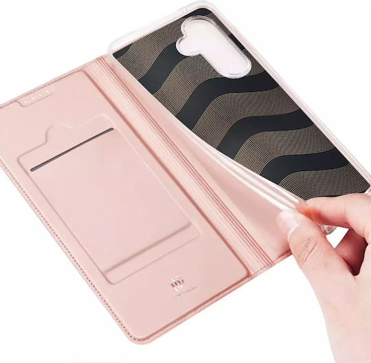 Dux Ducis Skin Pro Book Synthetic Leather / Leather Pink (Samsung A35 5G)
