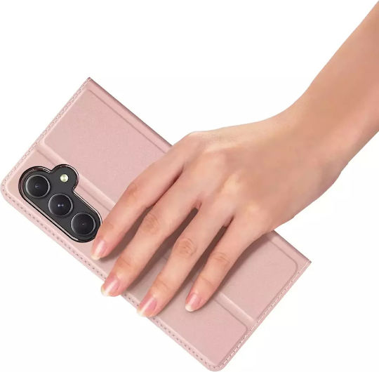 Dux Ducis Skin Pro Book Synthetic Leather / Leather Pink (Samsung A35 5G)