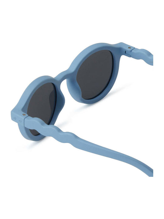 Olivio & Co Oval Kids Sunglasses Blue