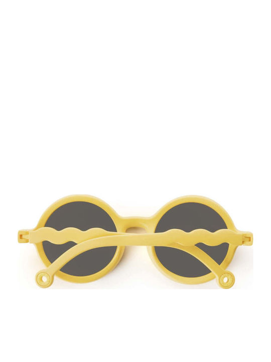 Olivio & Co Στρογγυλά Παιδικά Γυαλιά Ηλίου με Polarized Φακό Κίτρινα