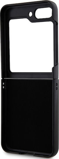 Karl Lagerfeld Black Saffiano Monogram Choupette Pin Umschlag Rückseite Kunststoff / Leder / Synthetisches Leder Schwarz (Galaxy Z Flip)