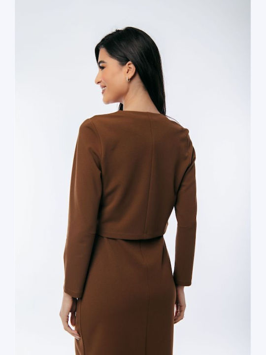 Women's Bolero Clay Brown