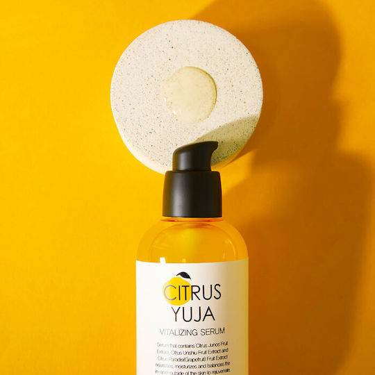 Farm Stay Citrus Yuja Anti-aging Serum Face with Vitamin C & Niacinamide 100ml