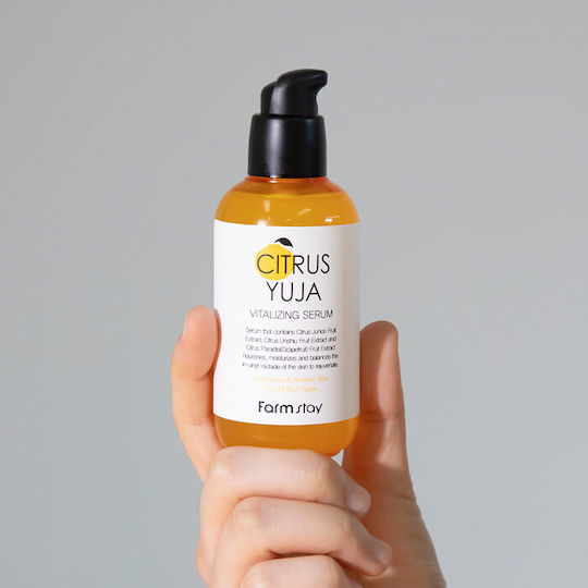 Farm Stay Citrus Yuja Anti-aging Serum Face with Vitamin C & Niacinamide 100ml