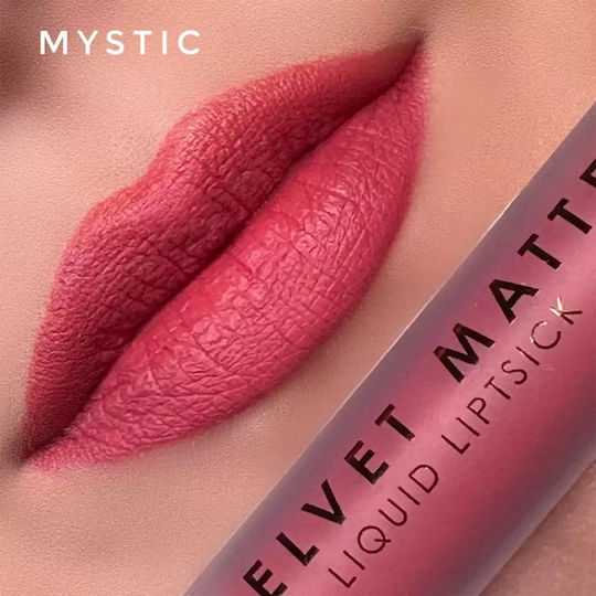 MUA Υγρό Κραγιόν Velvet Ροζ Σκούρο 3gr