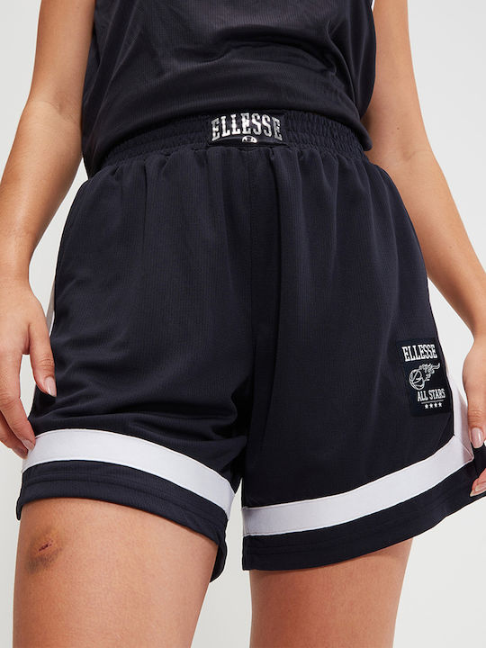Ellesse Women's High-waisted Sporty Shorts NavyBlue