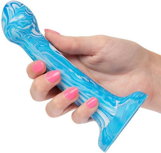 Calexotics Ρεαλιστικό Dildo Μπλε 17cm