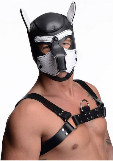 Master Series BDSM Маска в Черен Цвят
