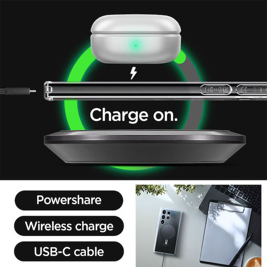 Spigen Ultra Hybrid MagFit Back Cover Πλαστικό 2mm Λευκό (Galaxy S24 Ultra)