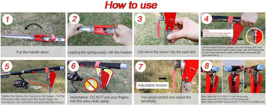 Folding Automatic Fishing Straw Support Base Kl-00551