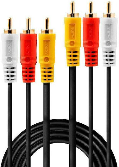 Lindy Cable Component male - Component male 1m (35690)
