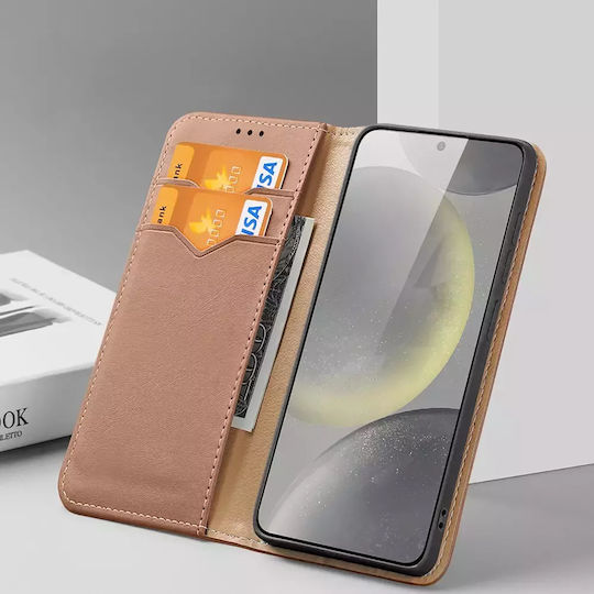 Dux Ducis Hivo Back Cover Piele Maro (Galaxy S24)