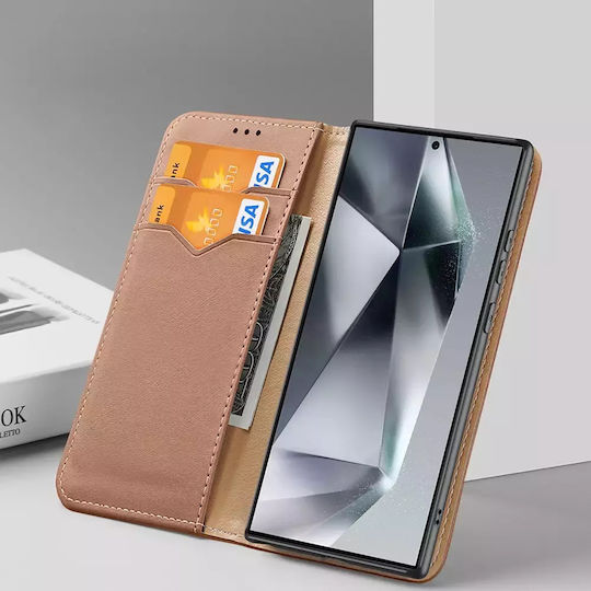 Dux Ducis Hivo Back Cover Leather Brown (Galaxy S24 Ultra)