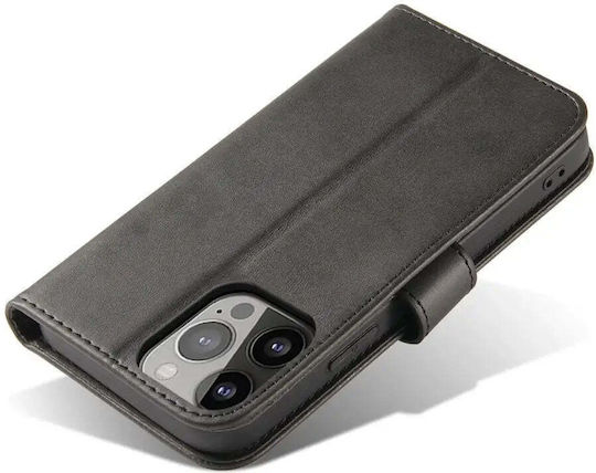 Hurtel Magnet Wallet Silicon Negru (Huawei Nova 12i)