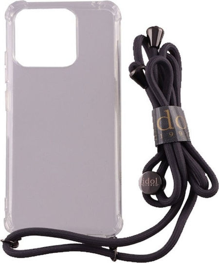 Idol 1991 Umschlag Rückseite Silikon mit Band Transparent (Xiaomi Redmi 13C)