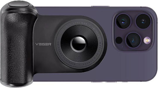 Veger W0569 SnapCam Solar MagSafe Power Bank 5000mAh 5W with USB-C Port Quick Charge 3.0 Black