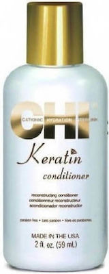CHI Keratin Conditioner Αναδόμησης/θρέψης για Όλους τους Τύπους Μαλλιών 59ml
