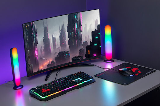 A4Tech A4TKLA47265 Set Gaming Tastatur mit RGB-Beleuchtung & Maus (Englisch US)